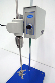 Mechanical mixer for high viscosity product